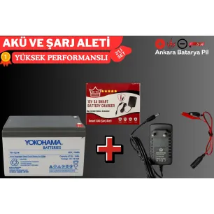 YOKOHAMA 12V 14 AH VE 3 AMPER AKÜ ŞARJ CİHAZI